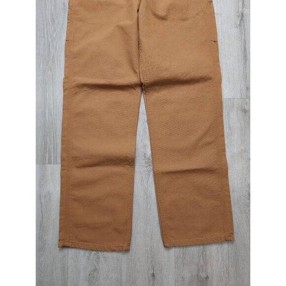 Vintage Carhartt Canvas Dungaree‎ Pants Mens 28x33 - Picture 4 of 10